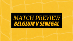 Betfair banner for World Cup betting tips on Belgium v Senegal